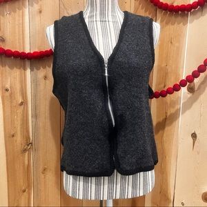 Style & Co Sleeveless Zip Up Sweater Vest